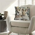 thumbnail image 4 of YingYouFu Easter Throw Pillow Covers Lmitation Embroidery Printing Around The Rabbit Printed Decorative Pillow Case Cushion Cover Home Decoration, 4 of 6