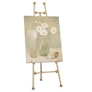 Metal Easel, Decorative Plate Holder, Book Display Stand, Folding Poster Easel Adjustable Height from for Photo Picture Albums, Home Decoration, Arts & Crafts Showcase,Small