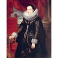 thumbnail image 3 of Cornelis de Vos 15x18 Black Modern Framed Museum Art Print Titled - Portrait of a Woman, 3 of 5