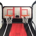 Hathaway Shot Pro Deluxe Arcade Basketball Game, foldable, 53in W x 84