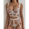 thumbnail image 1 of Conjunto de lencería Nikou para mujer sujetador y braguita de encaje, 1 of 8