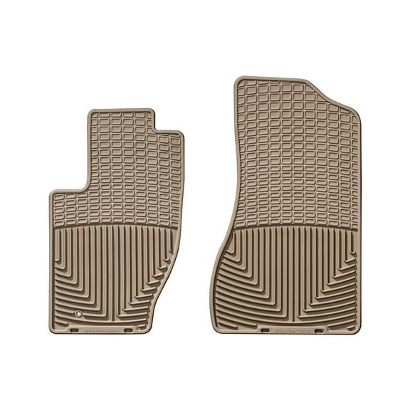 WeatherTech All-Weather Floor Mats compatible with Jeep Grand Cherokee, Commander - 1st Row (Driver & Passenger), Tan