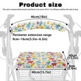thumbnail image 6 of HELLHERO Flowers Seat & Back Cover and Seat & Backrest Covers for The Elderly Easy to Clean for Elderly, 6 of 7
