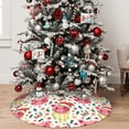thumbnail image 5 of Lsque Christmas Cute Pigs Print Christmas Tree Skirt, Tree Skirt with Ties or Velcro, Perfect for Holiday Decorations, Halloween, and New Year-30", 5 of 7