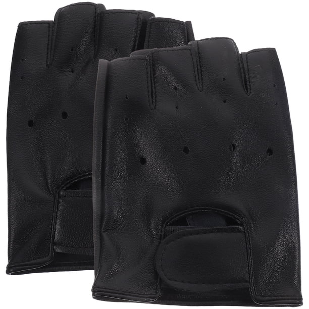 1 par de guantes deportivos de medio dedo antideslizantes para montar en bicicleta y jugar activamente.