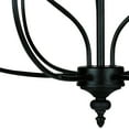 thumbnail image 4 of Atlas Lighting and Home 9-Light Curved Arm Ceiling Chandelier - 29" - Bronze Finish, 4 of 6