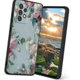 thumbnail image 1 of Vintage-Floral-Art-Design-377 Phone Case, Degined for Samsung Galaxy A72 5G Case Men Women, Flexible Silicone Shockproof Case for Samsung Galaxy A72 5G, 1 of 1