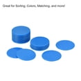 thumbnail image 4 of Uxcell Game Chips 3/4 Inch for Game Playing Marker Solid Blue Pack of 150, 4 of 4