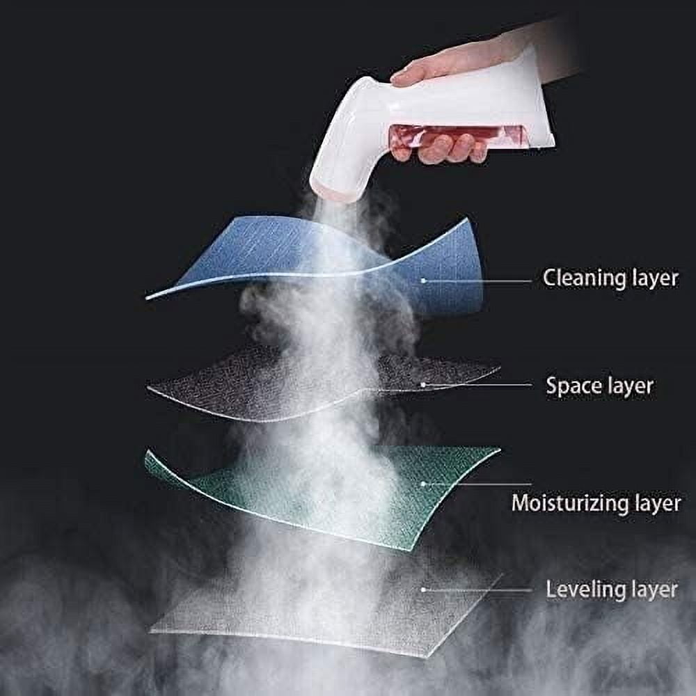 Portable Handheld Garment and Fabric Steamer,2-in-1 Quick Heat Ceramic Plate Steam Nozzle,Fabric Wrinkle Remover and Clothing Iron (Size : 1)