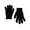 Black Soot, variant on Men's Knit Touch Glove,Charcoal Grey Heather
