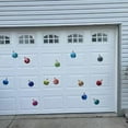 thumbnail image 4 of VictoryStore Garage Door Christmas Magnets: 15 Piece Ornament Magnets, Indoor or Outdoor Winter Magnets, 19638, 4 of 7