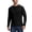Black, variant on Mens Bamboo Viscose T Shirt Ultra Soft Plain Tshirts for Men Cooling Crew Neck Casual Basic Tee Shirt Undershirt