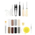 thumbnail image 1 of Leather Repair Kit, Leather Working Tools Leather Craft Tools, For DIY Sewing Craft Leather Crafts, 1 of 8