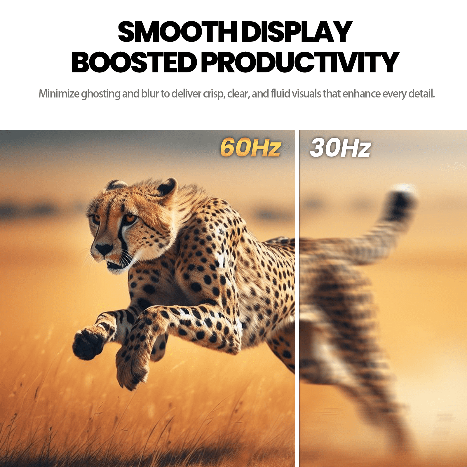 CRUA 27" 4K UHD Monitor, IPS Flat Panel, 3840×2160,Computer Monitor 120% SRGB, FreeSync ,HDMI & DP Ports, , HDR, Wall Mountable – Black