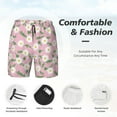 thumbnail image 5 of Haiem Daisies Flowers Mens Swim Trunks with Compression Liner 2 in 1 Swimming Shorts Stretch Swimwear Quick Dry,Board Shorts-Medium, 5 of 9