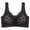 Black, variant on Bras for Women Front Closure, High Support Adjustable Strap Full Coverage Up Bras Comfortable No Underwire Wireless Bras, Nursing Bras for Breastfeeding, Bras (Black, 5XL)