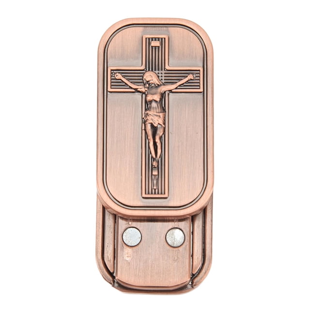 Juguete Deslizante Con Punta De Dedo, Juguete Sensorial Deslizante Magnético, Patrón De Cruce, 3 Capas, Alivia El Estrés, Juguete Deslizante De Empuje Con Punta De Dedo De Metal