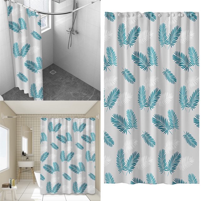 Liquidación de cortinas de ducha Huayishang, cortina de ducha de tela o poliéster suave y de calidad hotelera, lavable a máquina, forro de cortina de ducha blanco para bañera, decoración de baño,