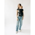 thumbnail image 2 of TushBaby Snug - Portabebés 2 en 1 Manos Libres con Asiento de Cadera y Soporte Lumbar, Negro, 2 of 7