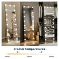 thumbnail image 5 of Resenkos 56x18 Inch Hollywood Style Full-Length LED Mirror with Vertical Design, 5 of 11