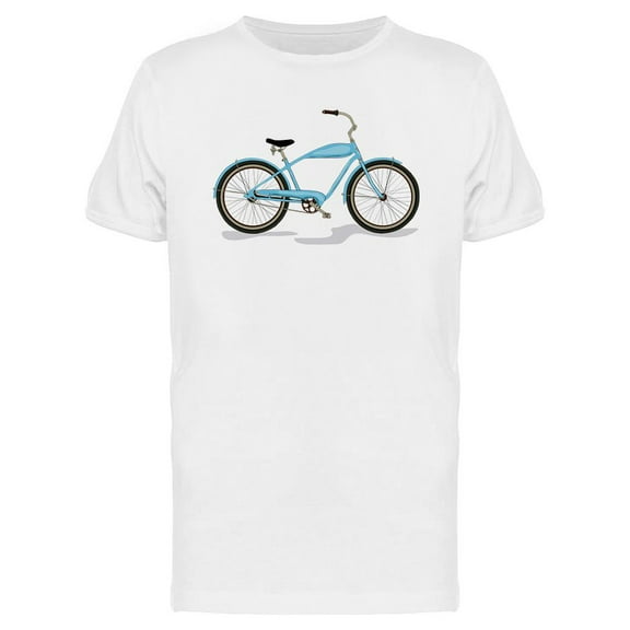 Colored Vintage Bicycle Graphic T-Shirt Men -Image by Shutterstock, Male XX-Large