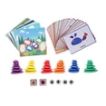 thumbnail image 1 of Juguete educativo, bloques de construcción de equilibrio de madera, bloques apilables para niños, juguete de piedra apilado, confiable y duradero, 1 of 9