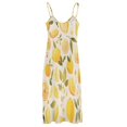 thumbnail image 5 of Various Fruits Design Sleeveless Dress Woman Fashion Long Dresses Women's Summer Suit Dress 2025, 5 of 7
