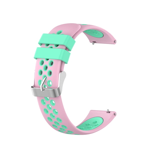 Silicona Deportes Correa transpirable Reemplazo de banda de reloj inteligente para Xiaomi Mi Watch, Rosa 5.5-8.5 pulgadas 18 mm Inevent EL2325-09B