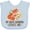 AE-Light Blue, variant on Inktastic My Great Grandma Loves Me Fox Boys or Girls Baby Bib