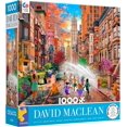 thumbnail image 3 of Rompecabezas Ceaco David Maclean Hot Summer Days NYC 1000 piezas, 3 of 9