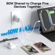 thumbnail image 4 of Bloque de cargador rápido USB C Caniifoto de 60 W y 5 puertos para iPhone, 4 of 7