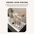 thumbnail image 3 of Genérico 2 Tier Storage Rack | Makeup Perfume Organizer, Vanity Organizer -Acrylic Vanity Storage Rack, D Storage Shelf,A, 3 of 6