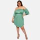 thumbnail image 4 of Vestido strapless Roman Fashion 4290 Menta Talla Extra 36, 4 of 5