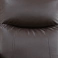 thumbnail image 5 of MAYEERTY Reclining Sofa, 3-Seat Breathable Semi-PU Leather Recliner with Adjustable Backrests for Living Room, Brown, 5 of 8