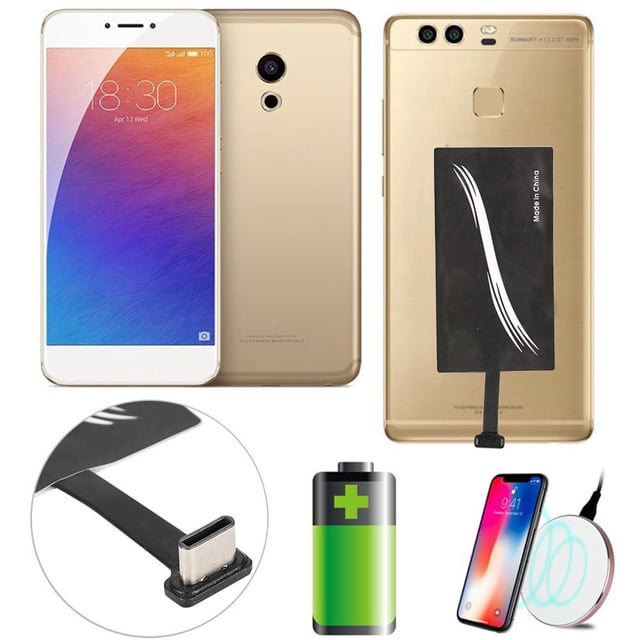 Receptor USB C Tipo C Carga Inalámbrica Receptor Compáctoo de Carga Rápida Ligera para Teléfonos Inteligentes Con Interfaz USB3.1 TUPO C