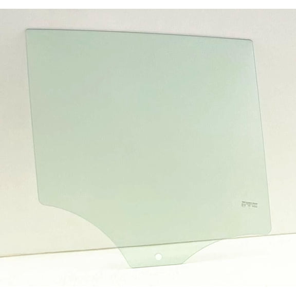 Passenger Right Side Rear Door Window Door Glass Compatible with BMW X1 2011-2015 Models