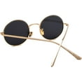 thumbnail image 4 of Men Round Sunglasses Women Metal Frame UV400 Sun Glasses Men's Female Eyewear， Sunglasses 14042, 4 of 8
