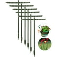 thumbnail image 2 of Climbing Small Plants Plastic Stake 6Pcs Support Ring Garden Semi-Circular Flowers And Vegetables Lattice, 2 of 5