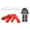 red, variant on Tnarru Beach Volleyball Lines for Sand Court Marker Kit Workout Exercise Single or Double Court (8M 16M Length) for Sports Beach Party red blue