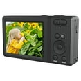 thumbnail image 3 of Cámara digital Cámara digital 4K 56MP con pantalla LCD de 2,7 pulgadas Vlogging Enfoque automático y lapso Mini cámaras portátiles compactas para viajes y fotografía Cámaras digitales, 3 of 9
