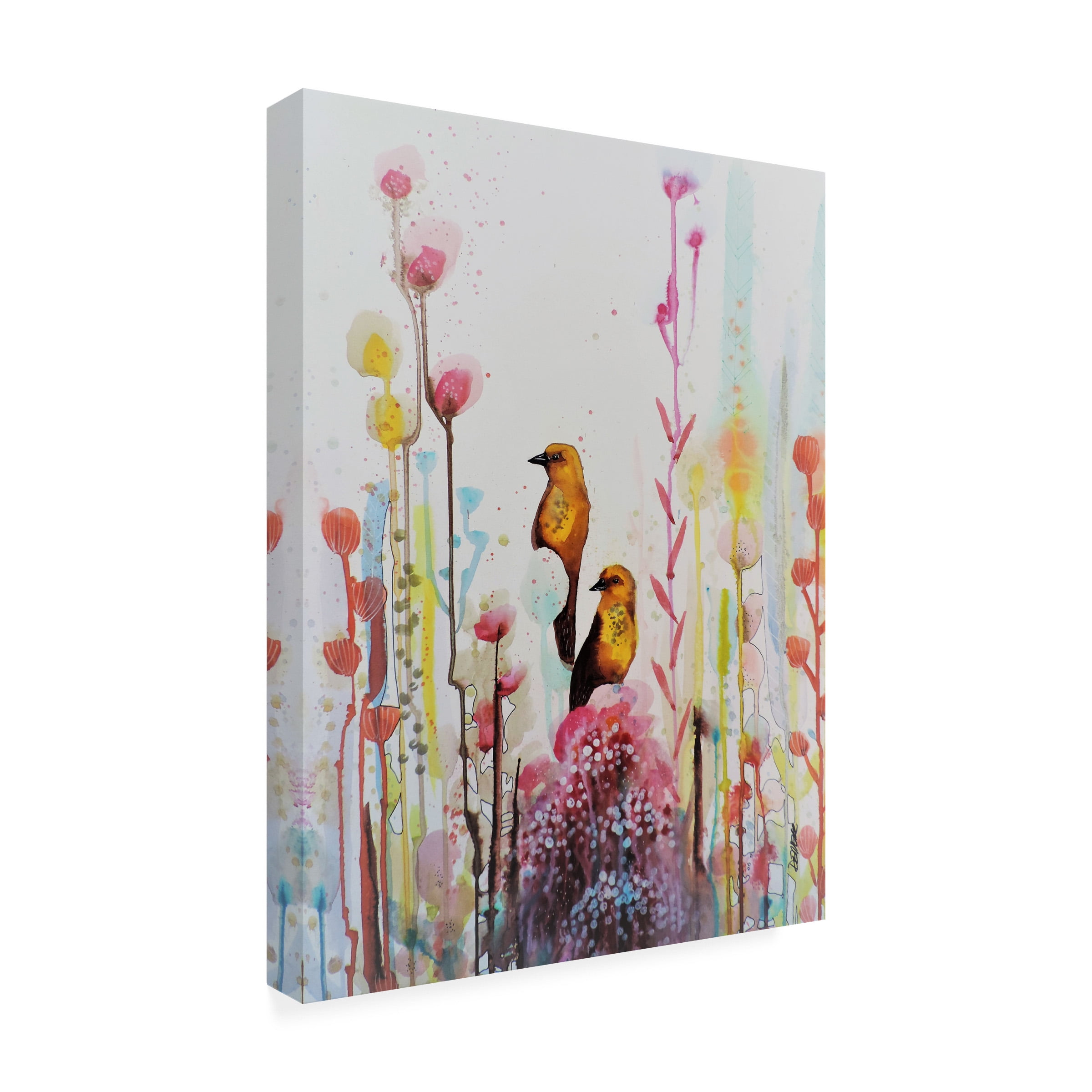 Sylvie Demers 'Les Explorateurs' Canvas Art