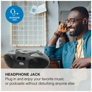 iLive Portable Bluetooth Boombox with FM Radio, IBC233B