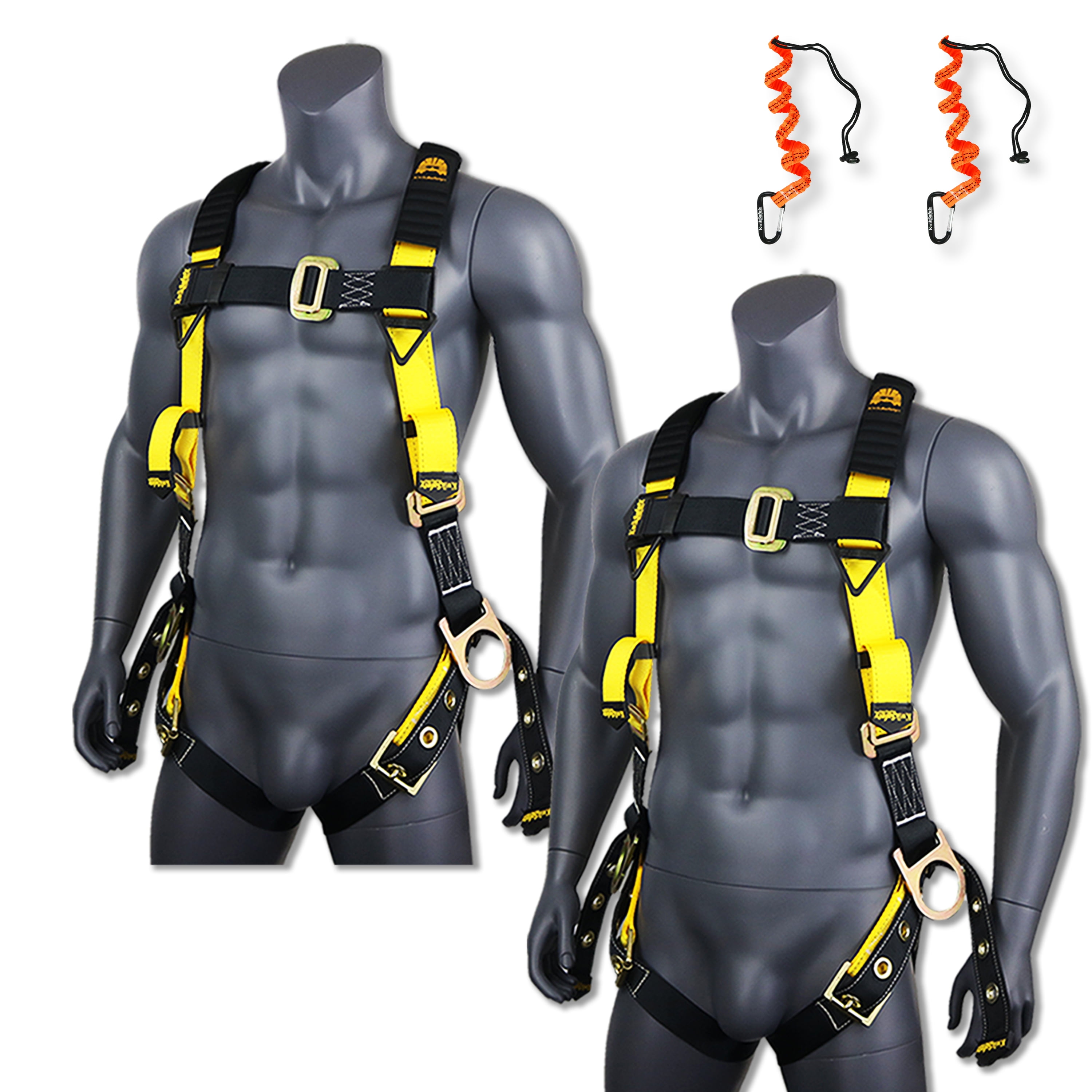 KwikSafety SUPERCELL Safety Harness ANSI Fall Protection Tongue Buckle