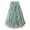 Green, variant on RUTAYY Women High Waisted Thin And Sweet Mesh Stitching A-Line Cake Skirt Midi Skirt Solid Color Flowy Swing Pleated Beach Skirts