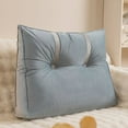 thumbnail image 3 of Size Headboard Pillow with Removable Cover Large Backrest Cushion for Bed Reading Daybed Dorm Bunk Beds Soft Bolster Pillow Back Support Wall Pillow Headboard, 3 of 3