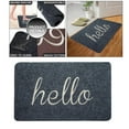 thumbnail image 4 of Door Mat Floor Rugs, Entrance Mat for Kitchen, Entry Mat for Outdoor Home Porch Gift for Friends - Gray 45x70cm Gray 50x80cm, 4 of 8