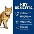 thumbnail image 6 of Hill's Science Diet 7+ Senior Vitality Chicken Dry Cat Food, 3lb Bag, 6 of 9