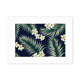 thumbnail image 1 of Dibujo blanco planta tropical de arte Marco de Fotos de escritorio imagen Blanco Pintura arte 5x7 pulgadas, 1 of 4
