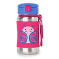thumbnail image 1 of Vaso para Bebés Skip Hop Botella de Acero Inoxidable con Pajita Diseño de Mariposa 12 oz, 1 of 3