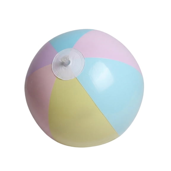 15 Inch Beach Balls, Rainbow Color Pool Toys Pool Balls for Swimming Pool, Beach Toys Inflatable Ball for Summer Parties and Water Games